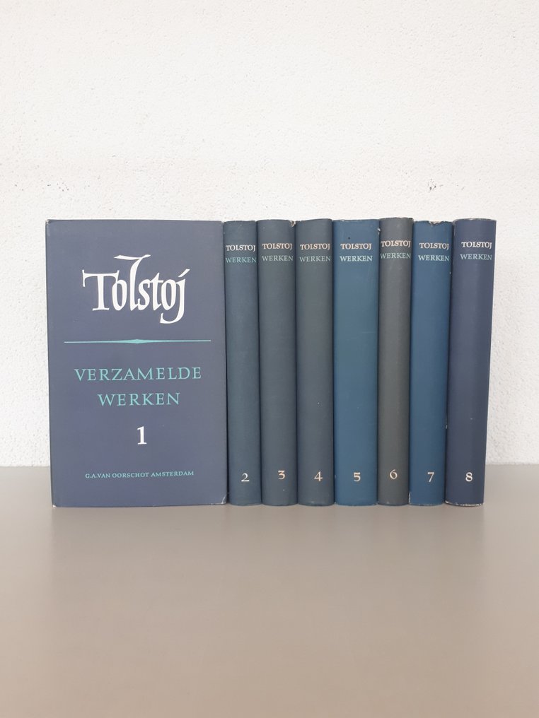 L.N. Tolstoj - Verzamelde Werken: De Russische Bibliotheek - Complete Set (deel 1 t/m 8) - 1965-1972 #1.1