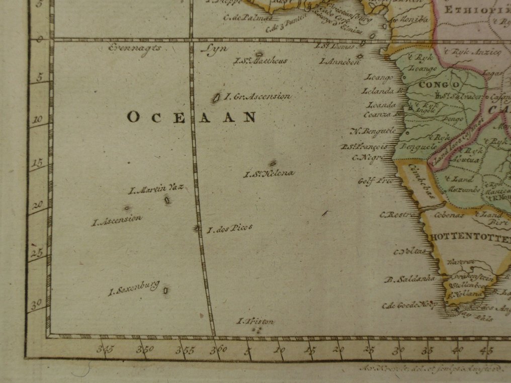 Africa, Hartă - Madagascar; J.B. Elwe - Nieuwe generale kaart van Africa (...) - 1786 #3.2