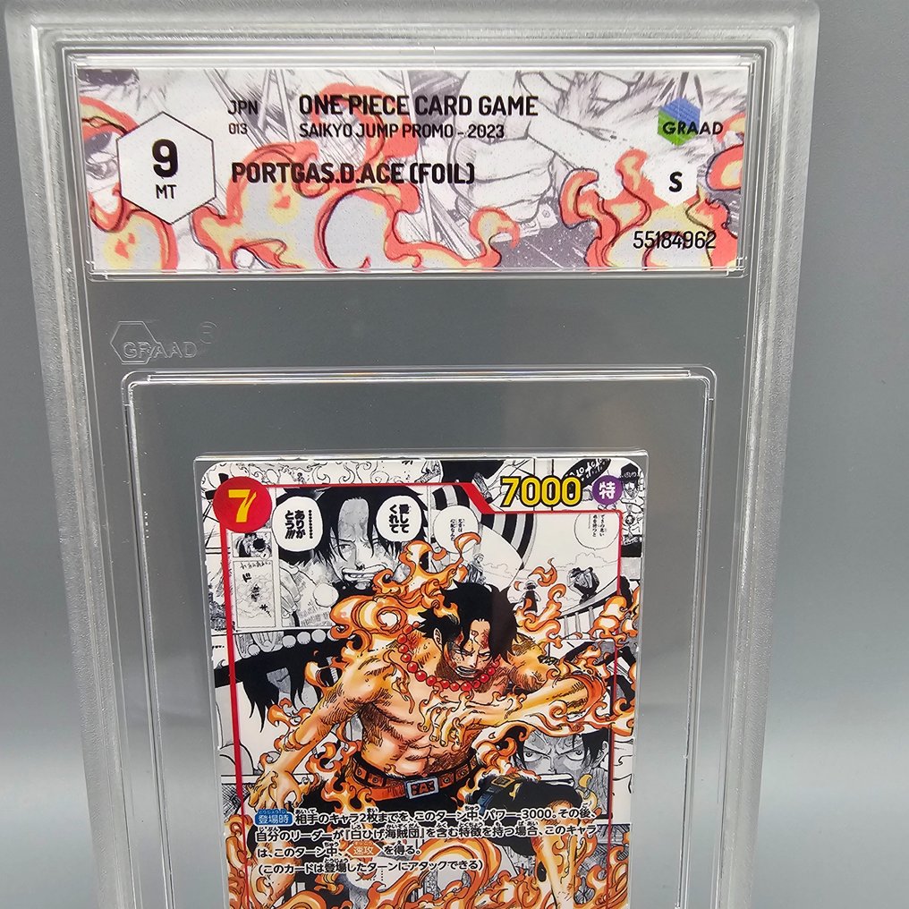 PORTGAS D. ACE (Promo) Saikyo Jump 2023 Graded card - Graad 9 #2.1