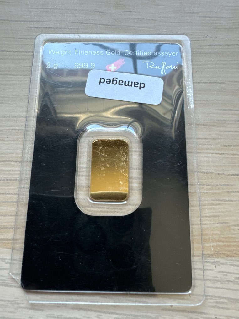 2 grams - Χρυσός - Argor, Heraeus  (χωρίς τιμή ασφαλείας) #2.1