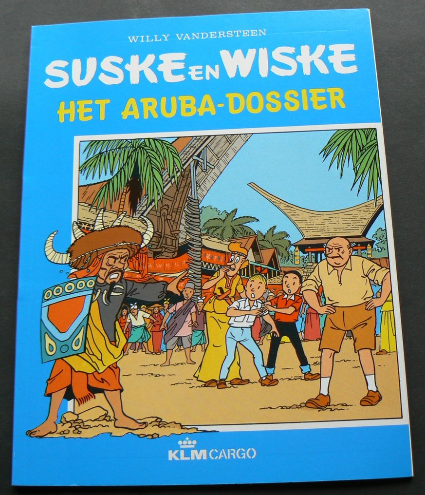 Suske en Wiske 241-B - Het Aruba-Dossier KLM - met originele brief + originele verzendenveloppe - oplage 100 stuks - 1 Album - Unik kopi - 1994/1994 #1.1