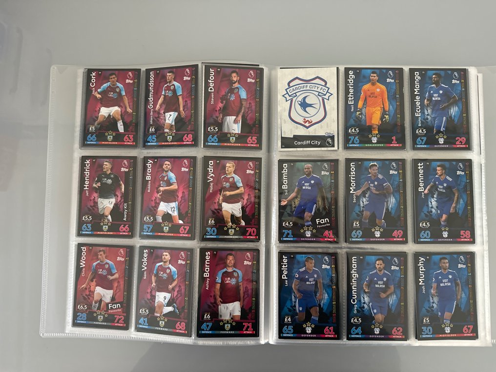Topps - Match Attax - Premier League 2018 - Incomplete (minus almost 40) set of Card #3.2