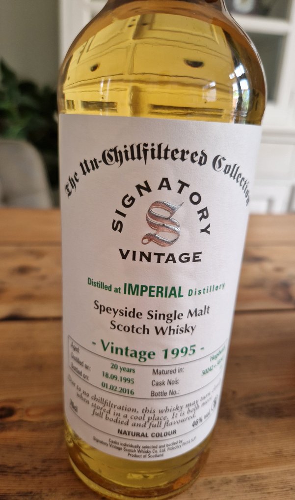 Imperial 1995 20 years old - Cask no. 50242 + 50243 - Signatory Vintage  - b. 2016  - 70cl #2.1