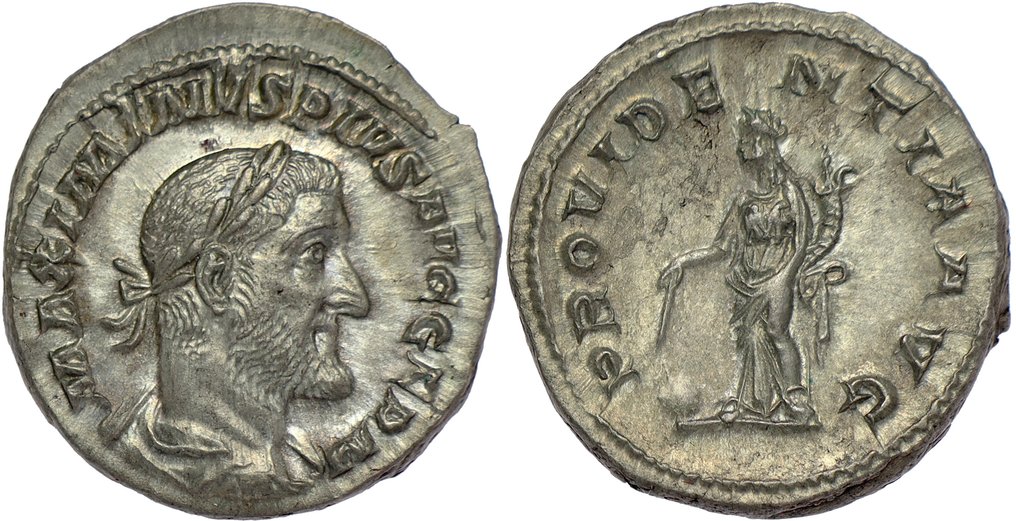 Ρωμαϊκή Αυτοκρατορία. Maximinus Thrax (AD 235-238). Denarius Rome - Providentia #2.1