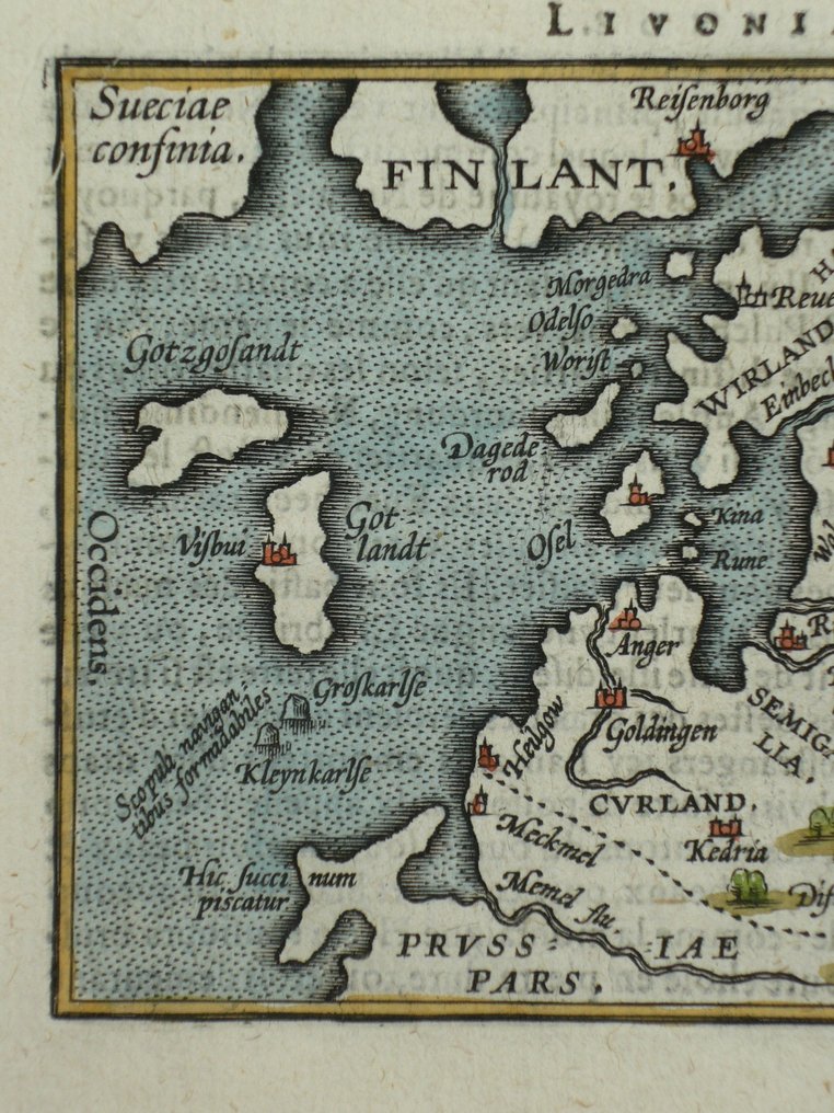 Europa - Letonia / Estonia / Lituania; Philippe Galle - Livonia - 1581-1600 #2.1