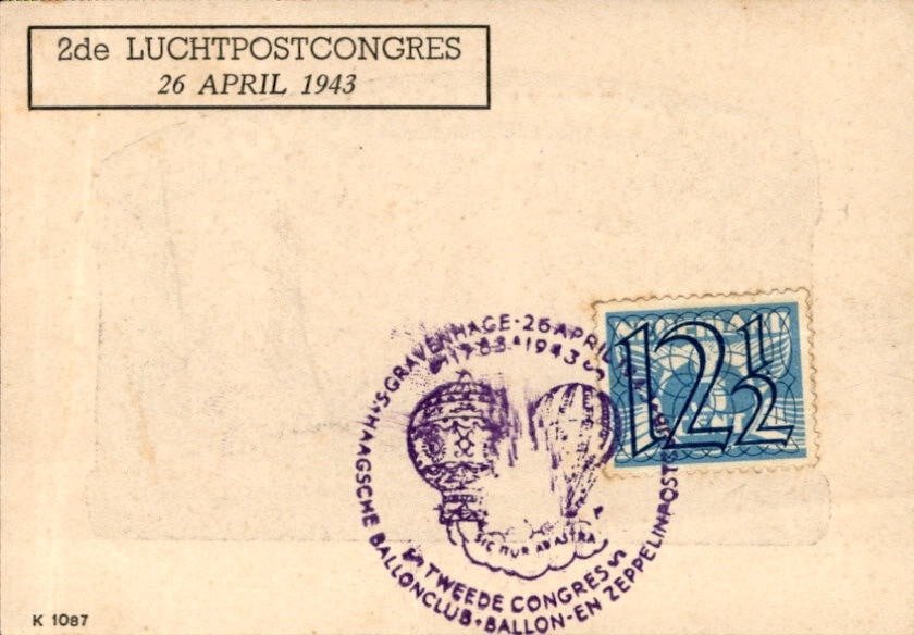 Κόσμος 1945/1998 - Συλλογή ± 440 Ταχυδρομική Γραφική ύλη με ειδικά ταχυδρομικά τέλη και γραμματόσημα - Πτήση με #2.2