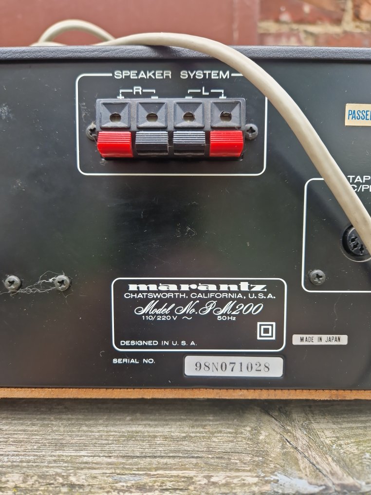 Marantz - PM-200 - Solid state main amplifier - Catawiki