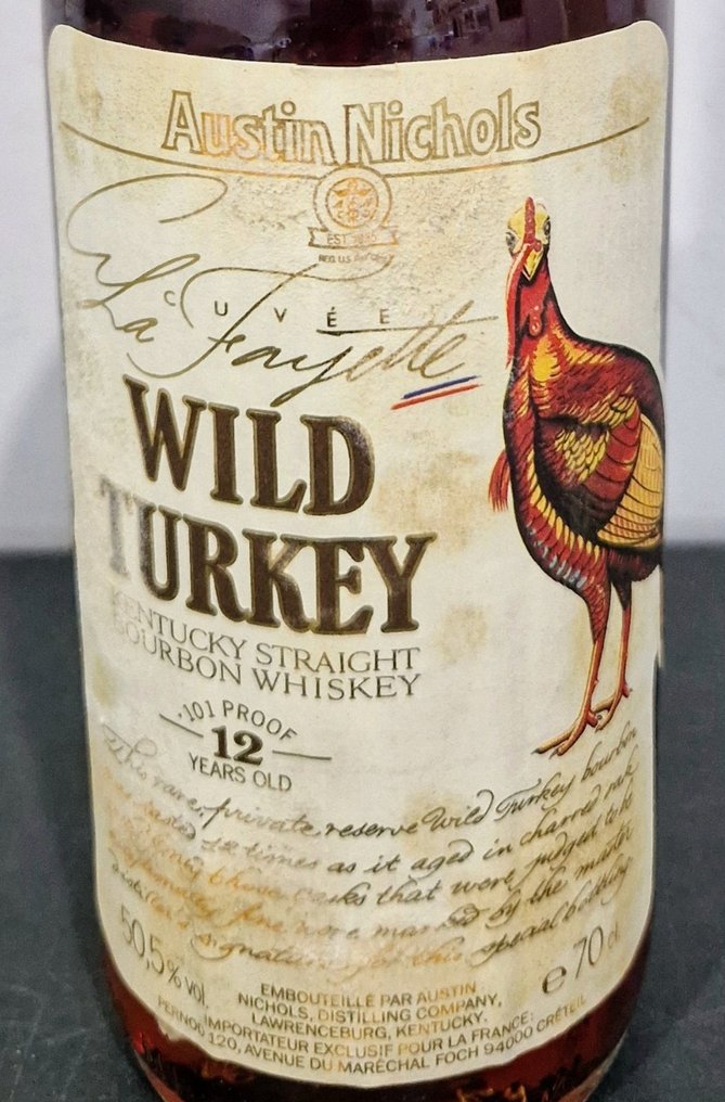 Wild Turkey - Cuvée La Fayette  - b. début des années 1990 - 70cl #1.2