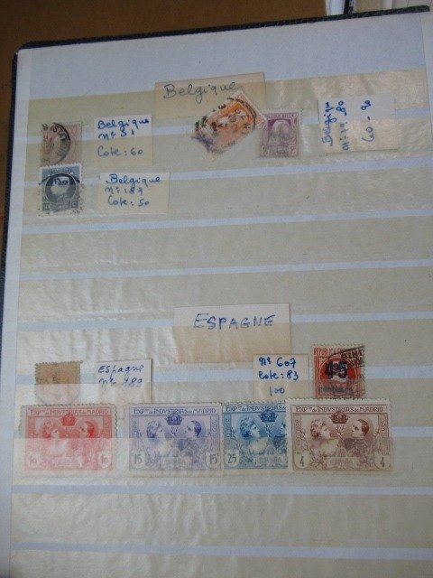 Maailma  - suuri kokoelma postimerkkejä #3.1