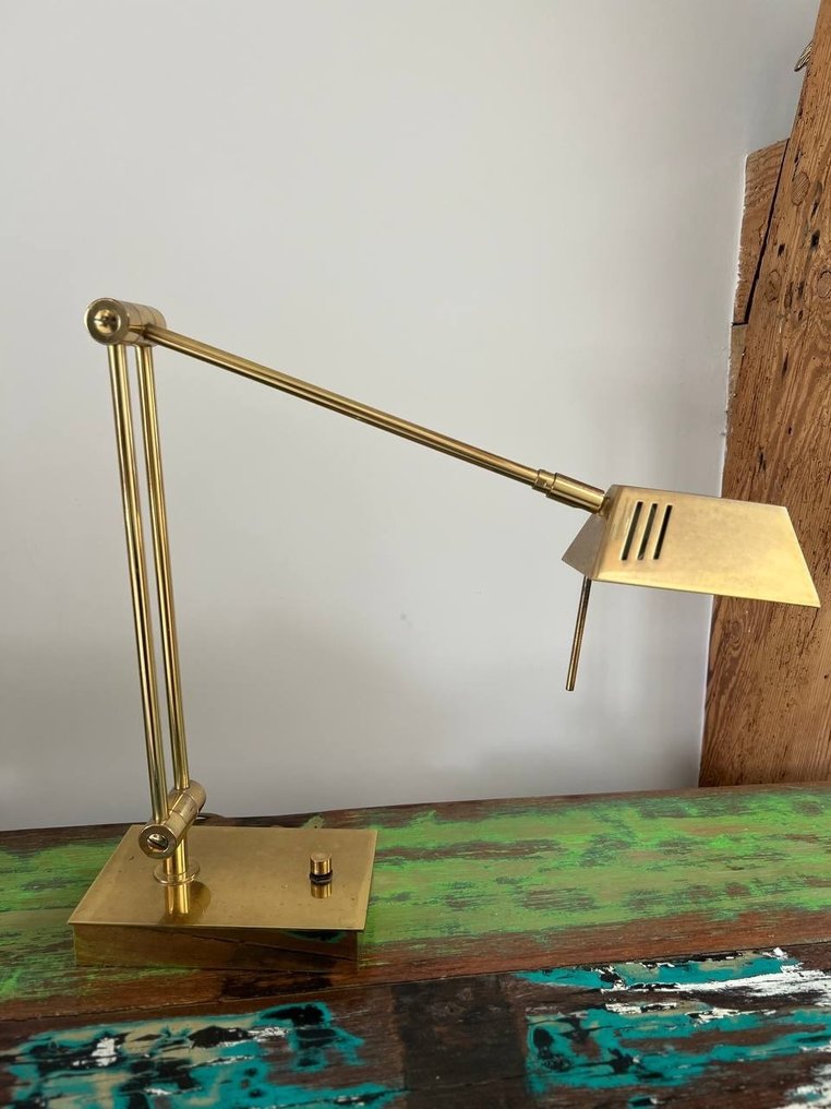 Lampada da tavolo - Ottone - Lampada vintage in ottone #1.1