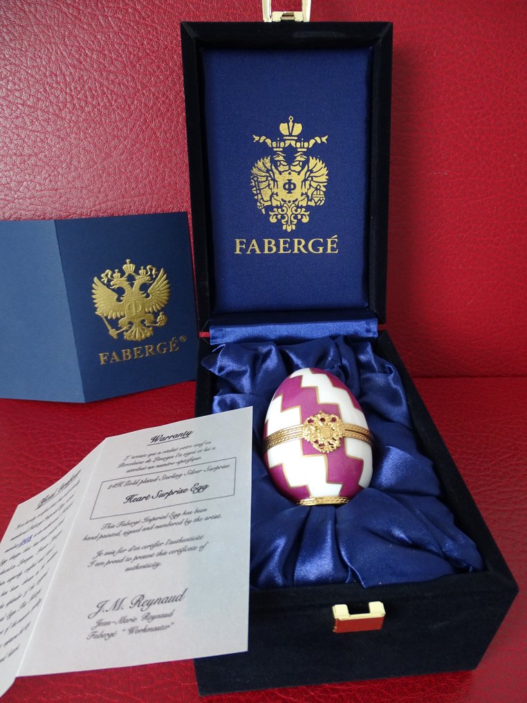 玩具人偶 - House of Faberge - Imperial Egg  - Surprise Egg - Boxed -Certificate of Authenticity - 金色成品 #2.2