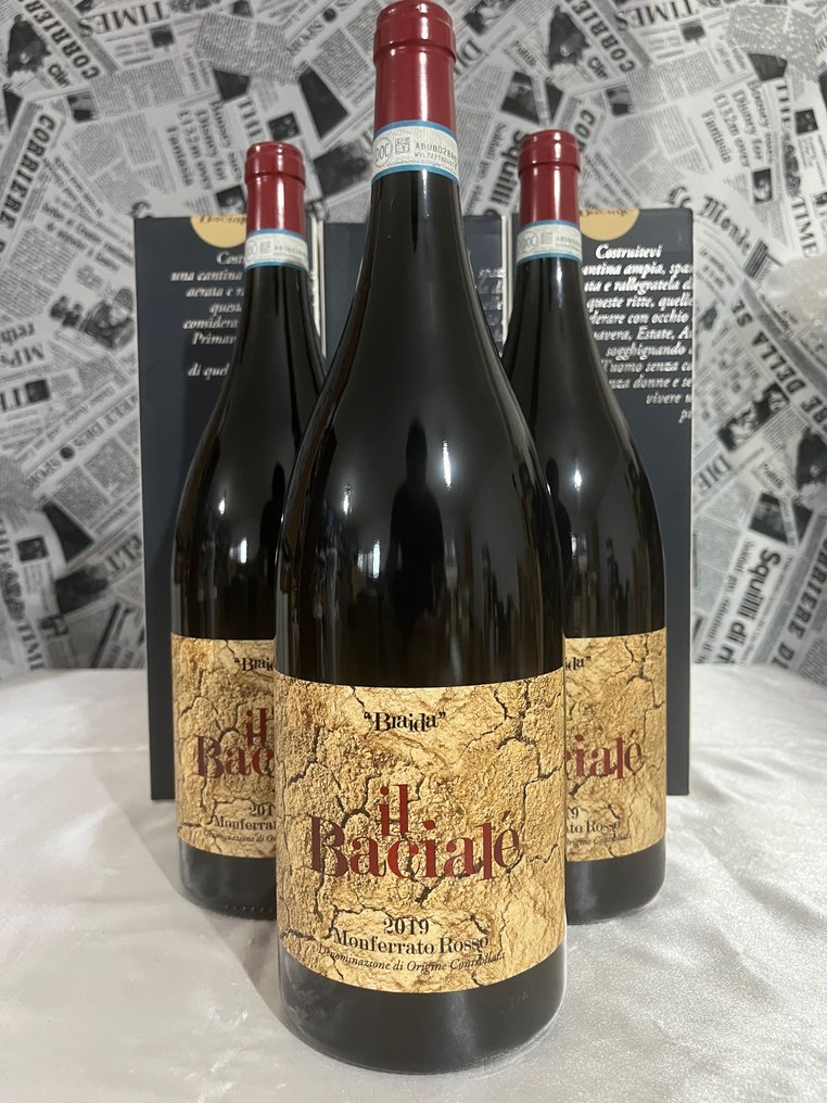 2019 Braida “ Il Bacialè” Monferrato rosso - 皮埃蒙特 DOC - 3 馬格南瓶 (1.5L) #1.2