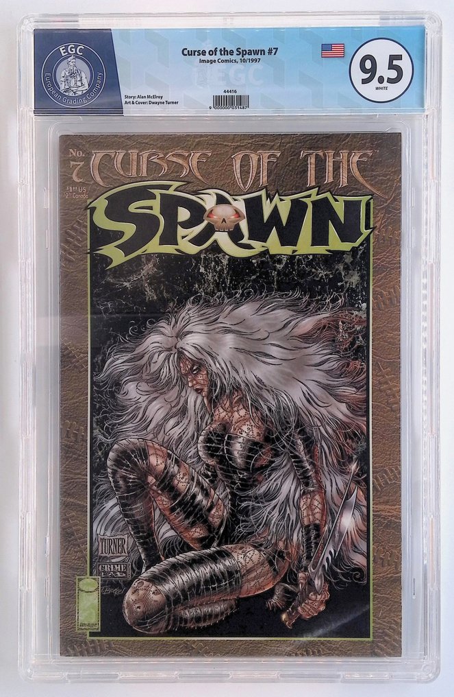 Curse of the Spawn #7 - EGC graded 9.5 - 1 Graded comic - 1997 #1.1
