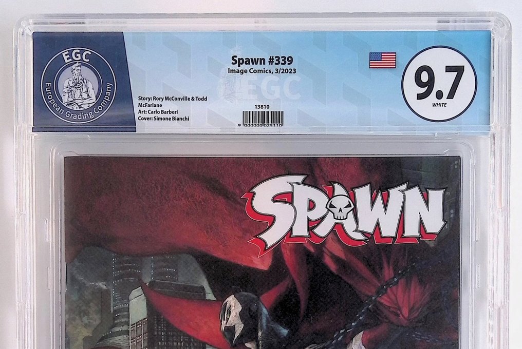 Spawn #339 - EGC graded 9.7 - 1 Graded comic - 2023 #2.1