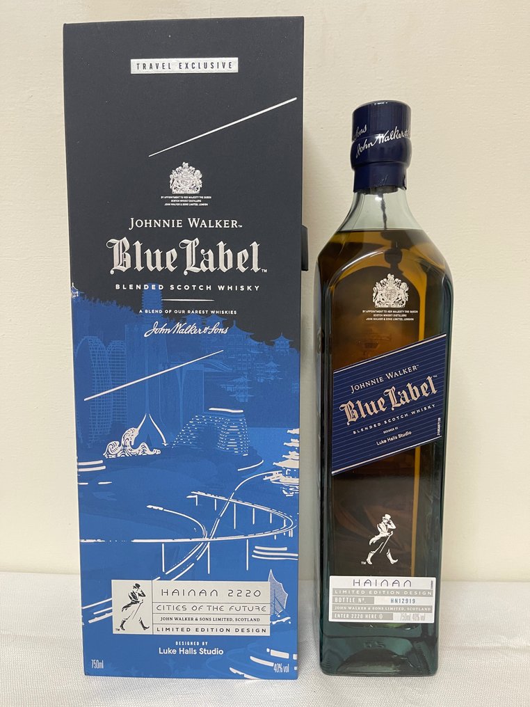 Johnnie Walker - Blue Label Cities of the Future Hainan 2220 Limited Edition Design by Luke Halls Studio  - 750ml #1.1
