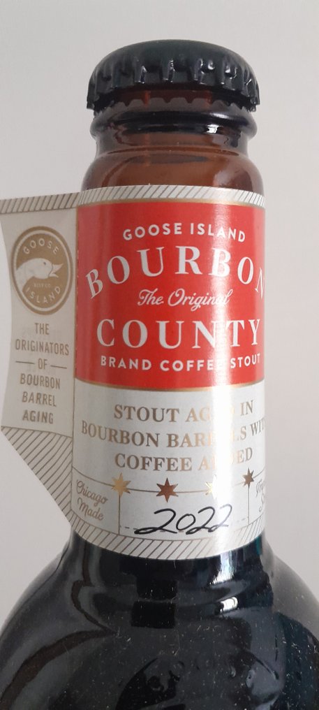 Goose Island - zarza del condado de bourbon, propietarios, Northwoods, café, regular - 50 cl -   5 botellas  #2.2