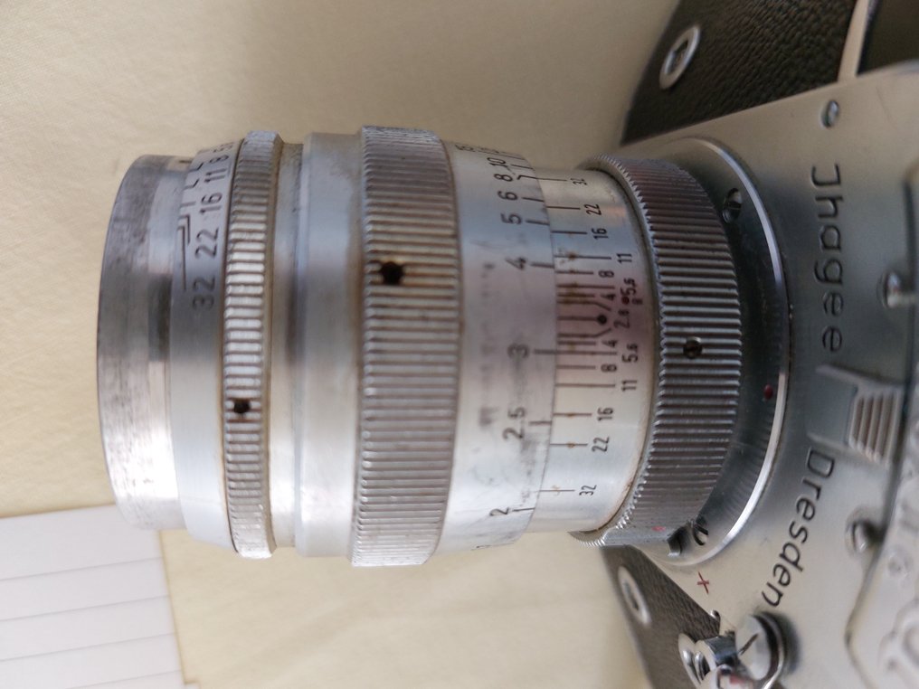 Exakta Varex IIa + Kilfitt Makro Kilar 4cm 1:3.5 + Steinheil Culminar lens 1:2.8 f=85 mm Analoginen kamera #3.3