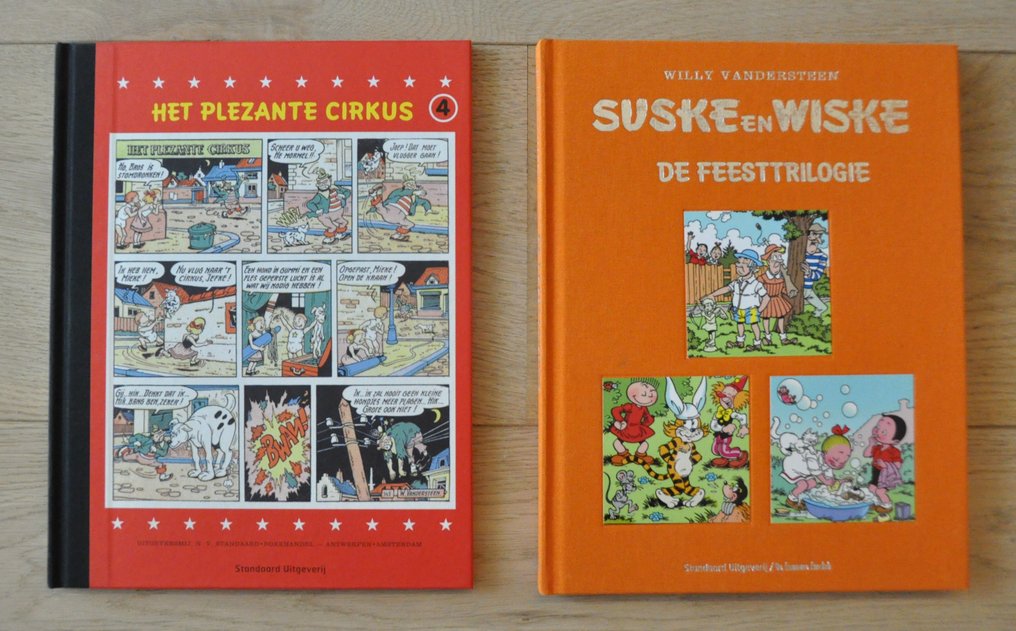 Suske en Wiske - Het plezante cirkus / de feesttrilogie - 2 Album - 2009/2011 #1.1