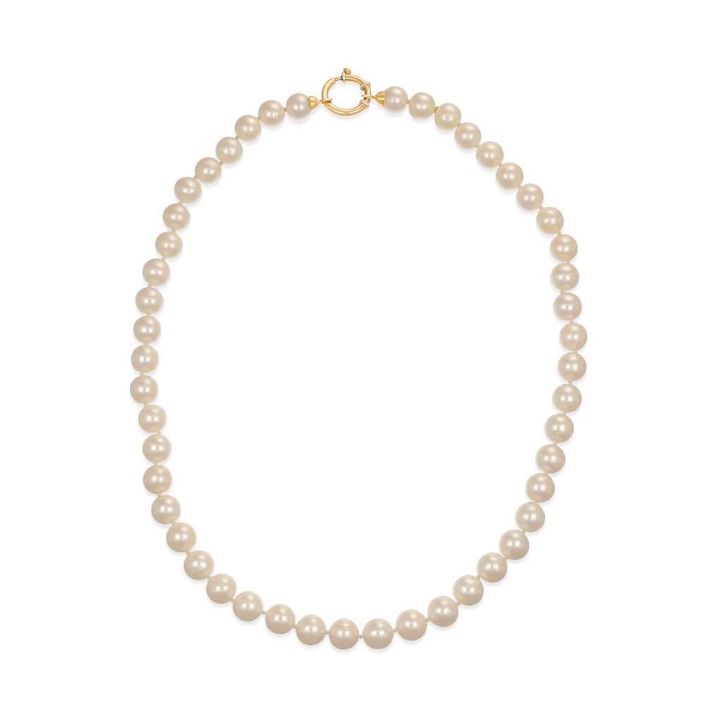 没有保留价 - 项链 - 18K包金 黄金 - 珍珠 #4.3