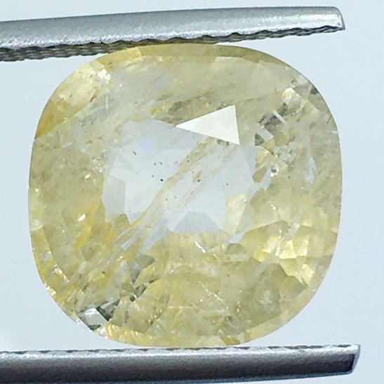 χωρίς τιμή ασφαλείας - 1 pcs  Κίτρινο Ζαφείρι  - 13.07 ct - Lotus Gemology - ΧΩΡΙΣ ΘΕΡΜΟΤΗΤΑ ΜΠΟΥΡΜΑ ΣΑΠΦΕΙΡΗΣ #1.0