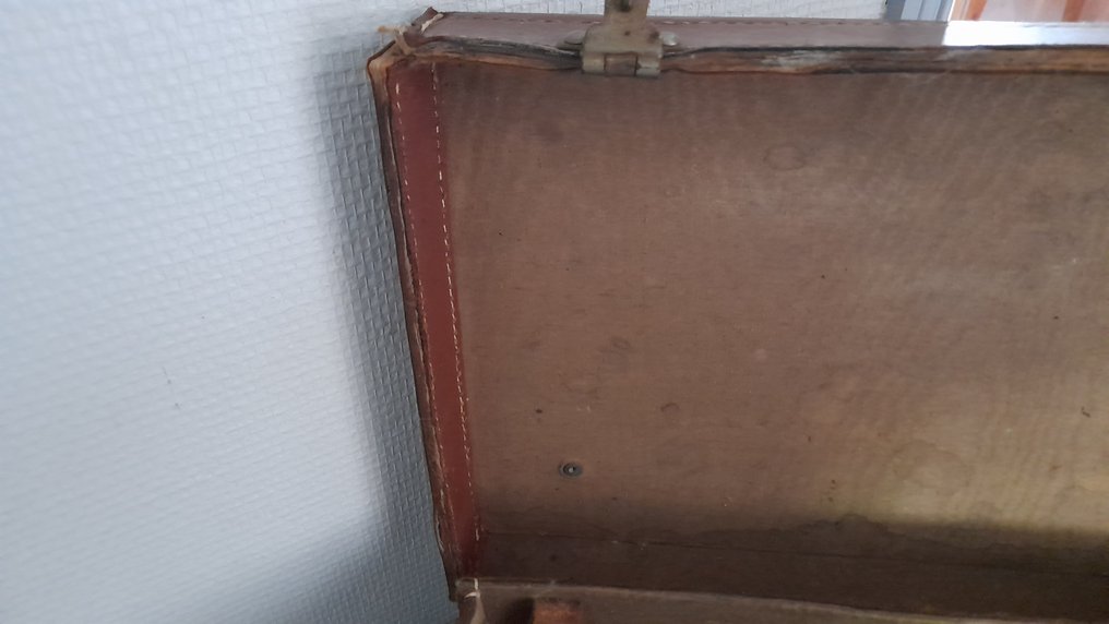 存储箱 (2) - 皮革 - 2 个手提箱 +- 1930-1940 #3.1