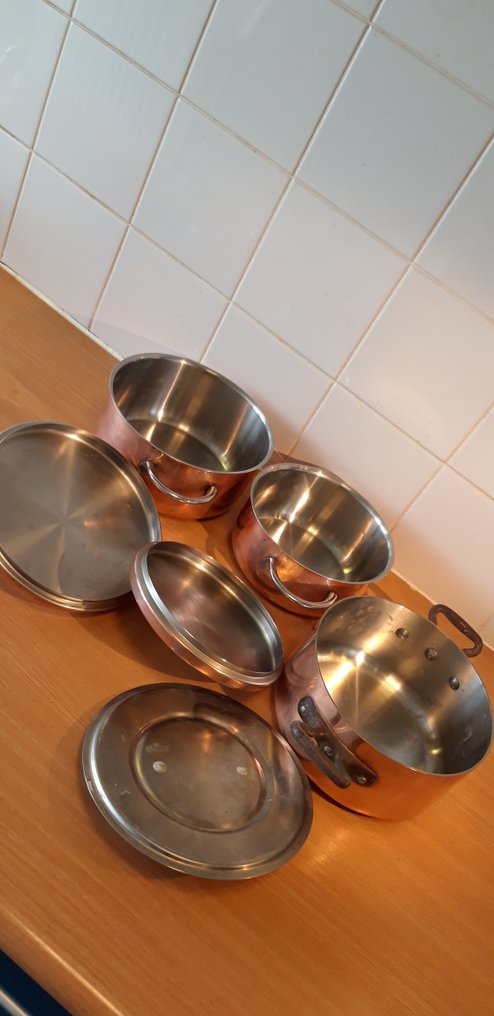 Sigg en BK - 平底鍋 (3) -  三個優質烹飪鍋 - 銅和不銹鋼 #2.1