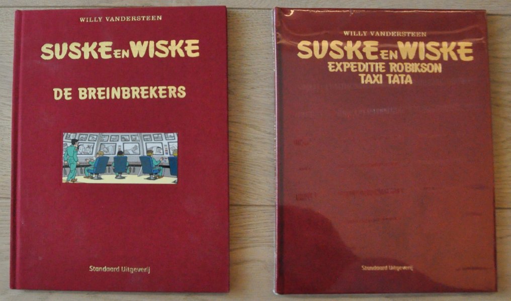 Suske en Wiske 282/334 - de Breinbrekers/Expeditie Robikson - 2 Album - 2004/2016 #1.1