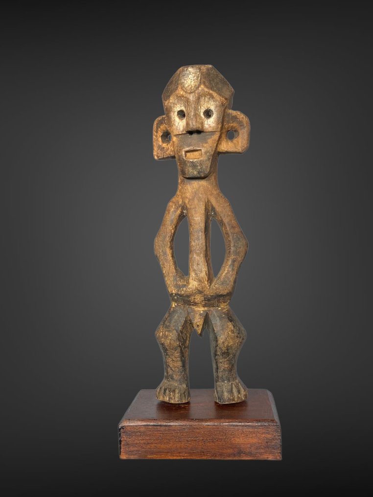 statuette Boa ancienne - 雕塑 - 雕像 Boa / 前扎伊尔 - 蟒蛇 - 40 厘米 - 刚果民主共和国 #1.1
