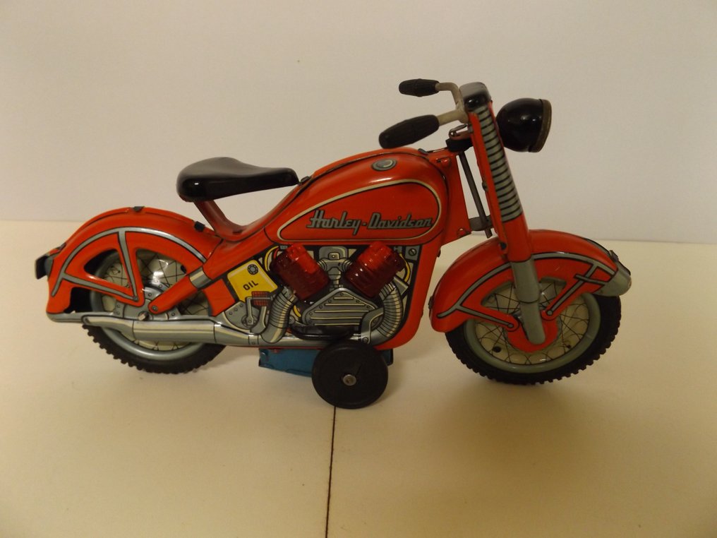 野村玩具  - 锡制玩具 Motorrad Harley Davidson - 1950-1960 - 日本 #3.1
