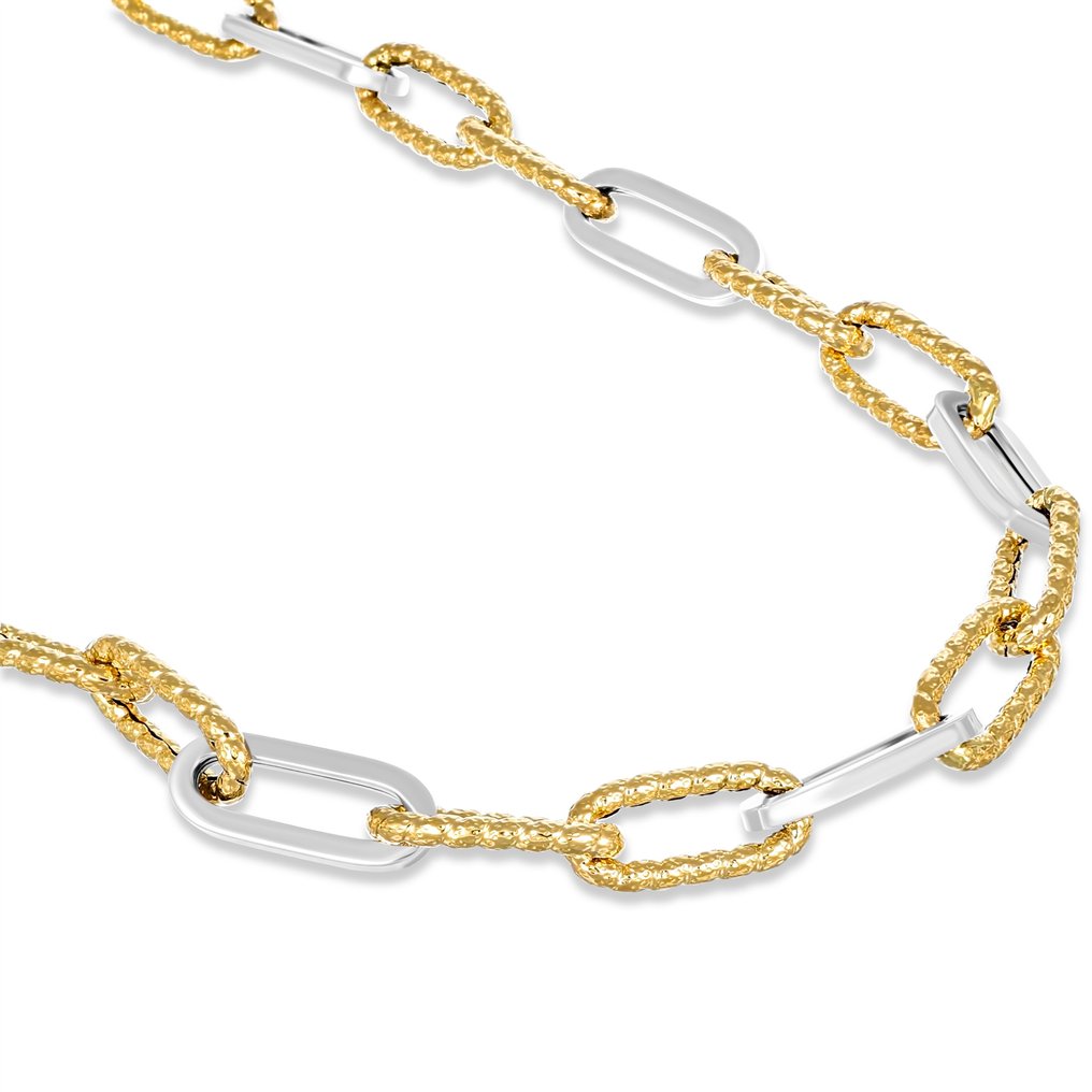 Collier - 18 carats Or jaune, Or blanc #1.0