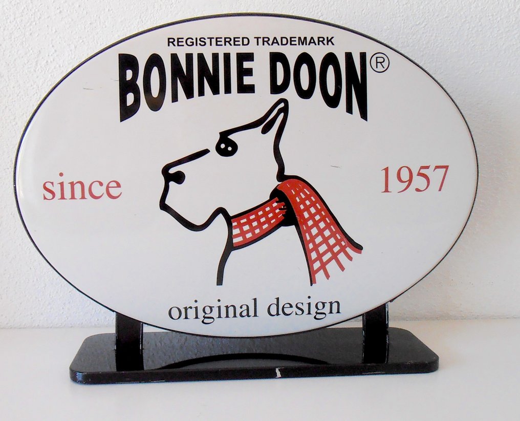 Bonnie Doon - Alex Lee Wallau - 标志 - 椭圆形标准 - 熟铁 #2.3