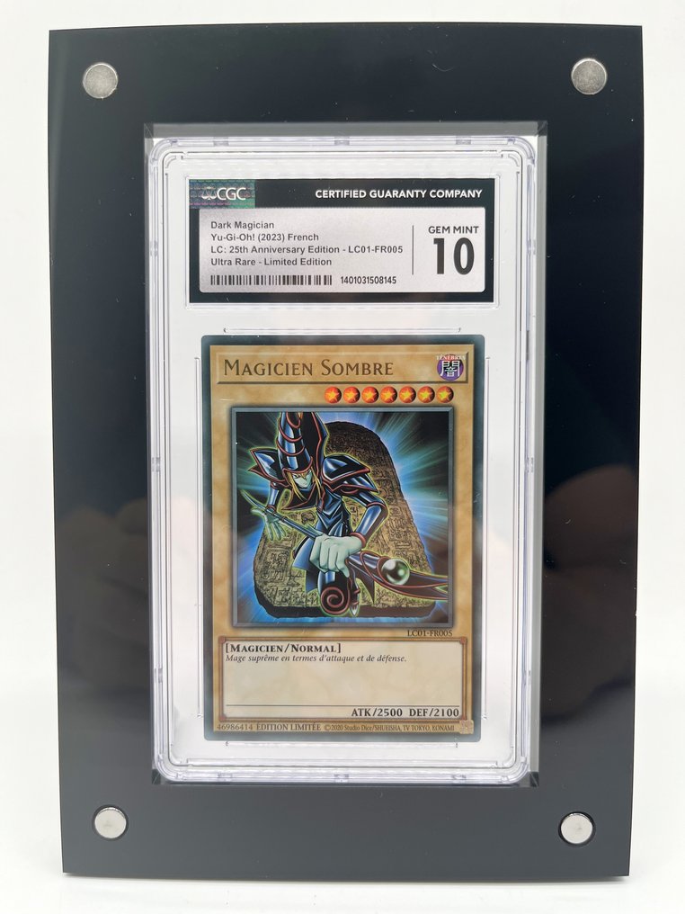 Yu-Gi-Oh! Graded card - Magicien Sombre - 25th Anniversary Edition - LC01-FR005 - CCC 10 #1.1