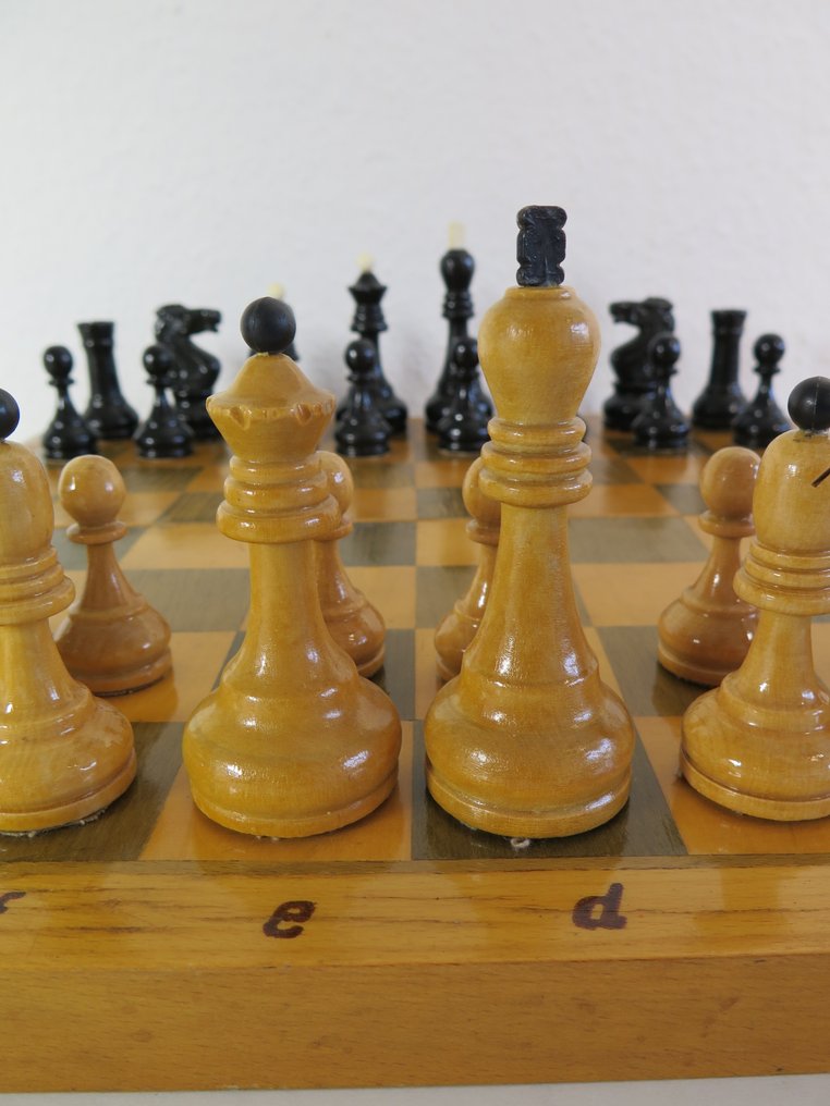 Set di scacchi - Russland UdSSR 45x45cm 1970 König 11 cm - Legno #3.1