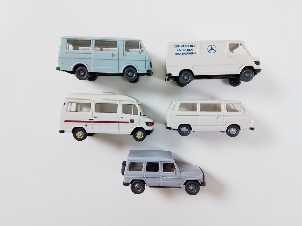 Wiking H0 - Τοπίο τρένου μοντελισμού (20) - 20 x (βαν) φορτηγά #4.3