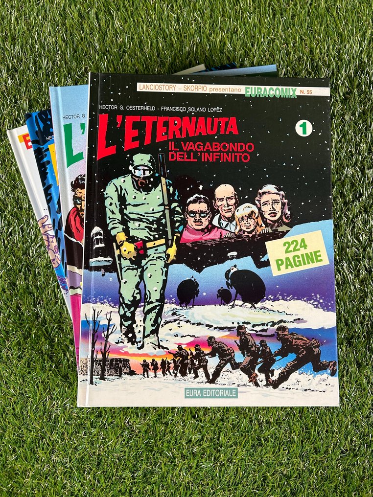 L'Eternauta nn 1/3 + 1 - 4 Album - Primeira edição - 1990 #1.1