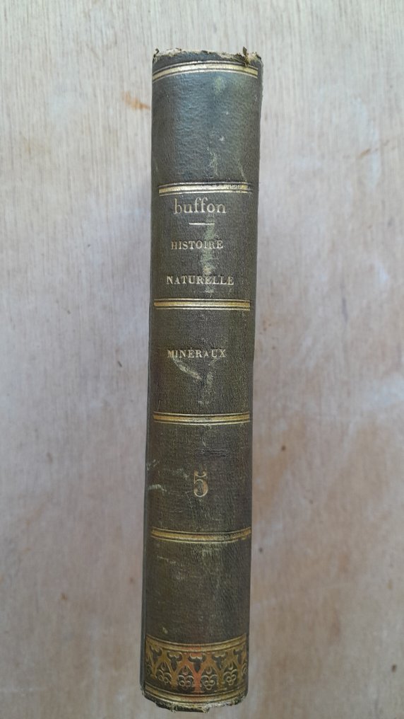 Buffon / Sonnini - Histoire naturelle . Volume 5 : Expériences (chaleur, lumière, jugement de Descartes sur les - 1800 #1.2
