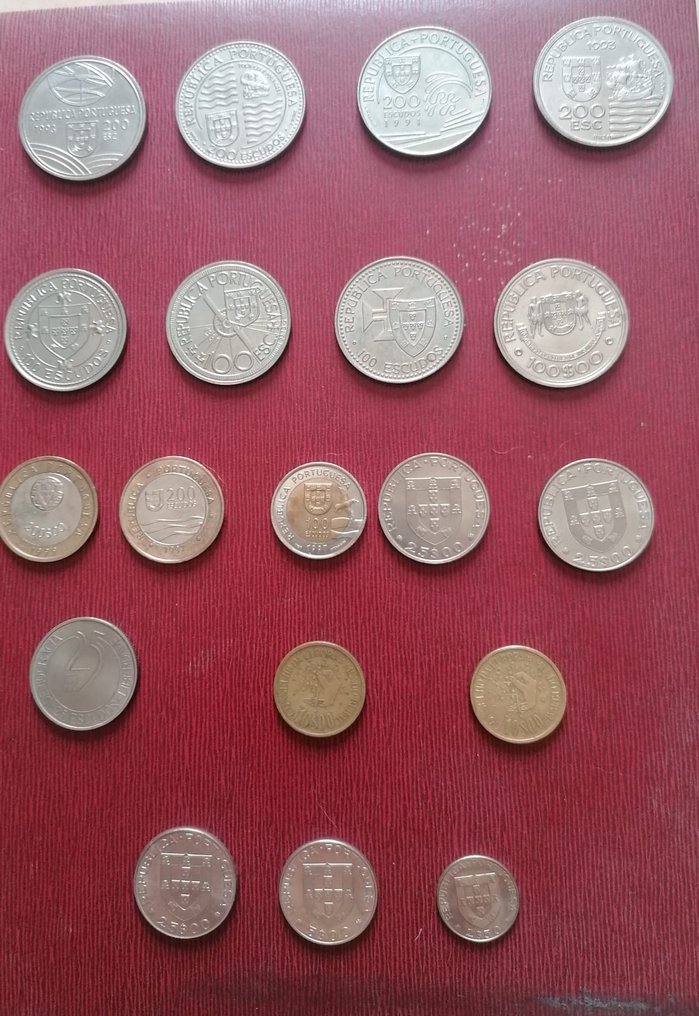 Mozambique portugais, Portugal. Republic. Lot of 62 coins 1918/1997  (Sans Prix de Réserve) #3.1