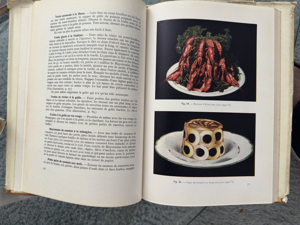 Henri-Paul Pellaprat - Pellaprat: "La cuisine froide simple et pratique" en "Les oeufs, les légumes, les farinages" - 1937 #3.3