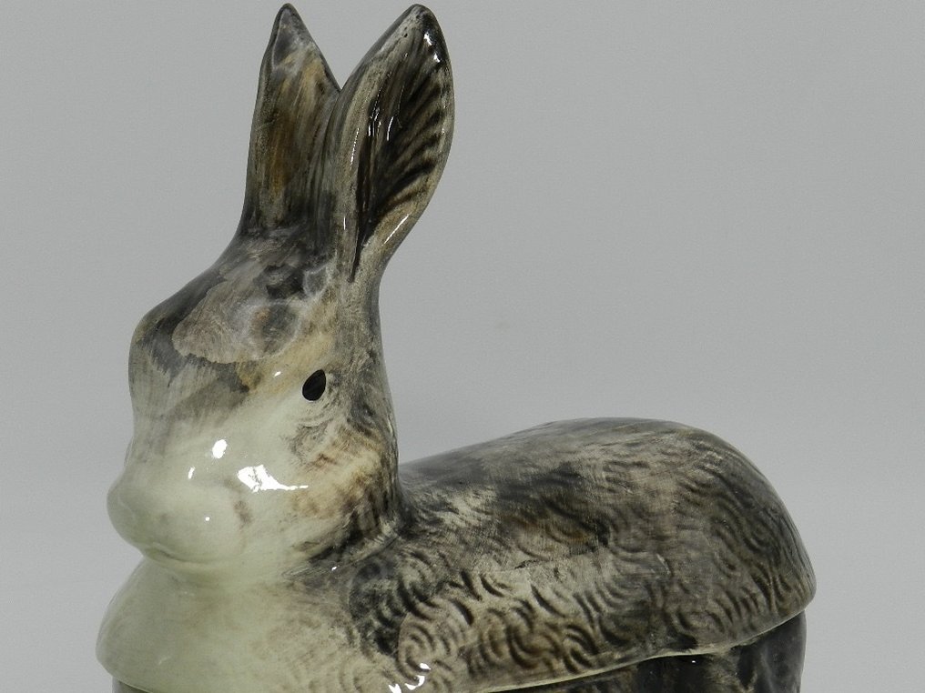 Michel Caugant, patévorm in de vorm van een konijn - Stampo  - Oggetto da collezione #2.1