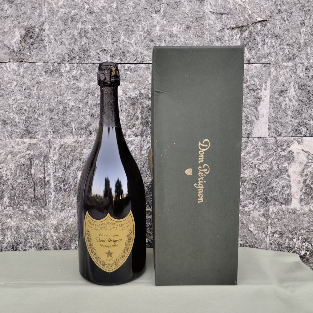 1998 Dom Pérignon - Șampanie Brut - 1 Magnum (1,5 L) #1.1