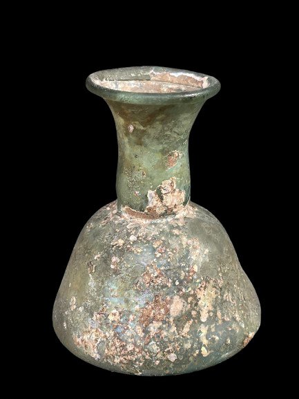 Ókori római Üveg Unguentarium, Spanyol kiviteli engedély - 7 cm #1.1