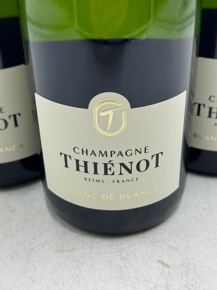 Thiénot, Champagne Thienot Blanc de Blancs - Champán Blanc de Blancs - 3 Botellas (0,75 L) #1.2