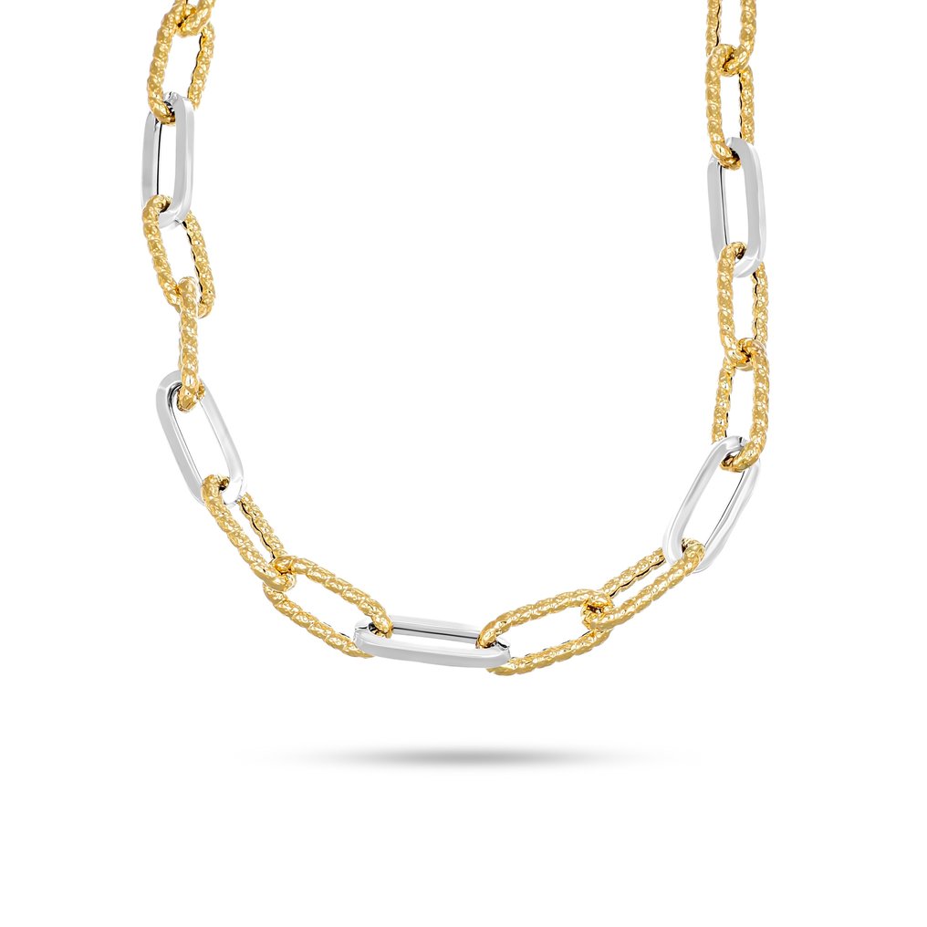Collier - 18 carats Or jaune, Or blanc #4.3