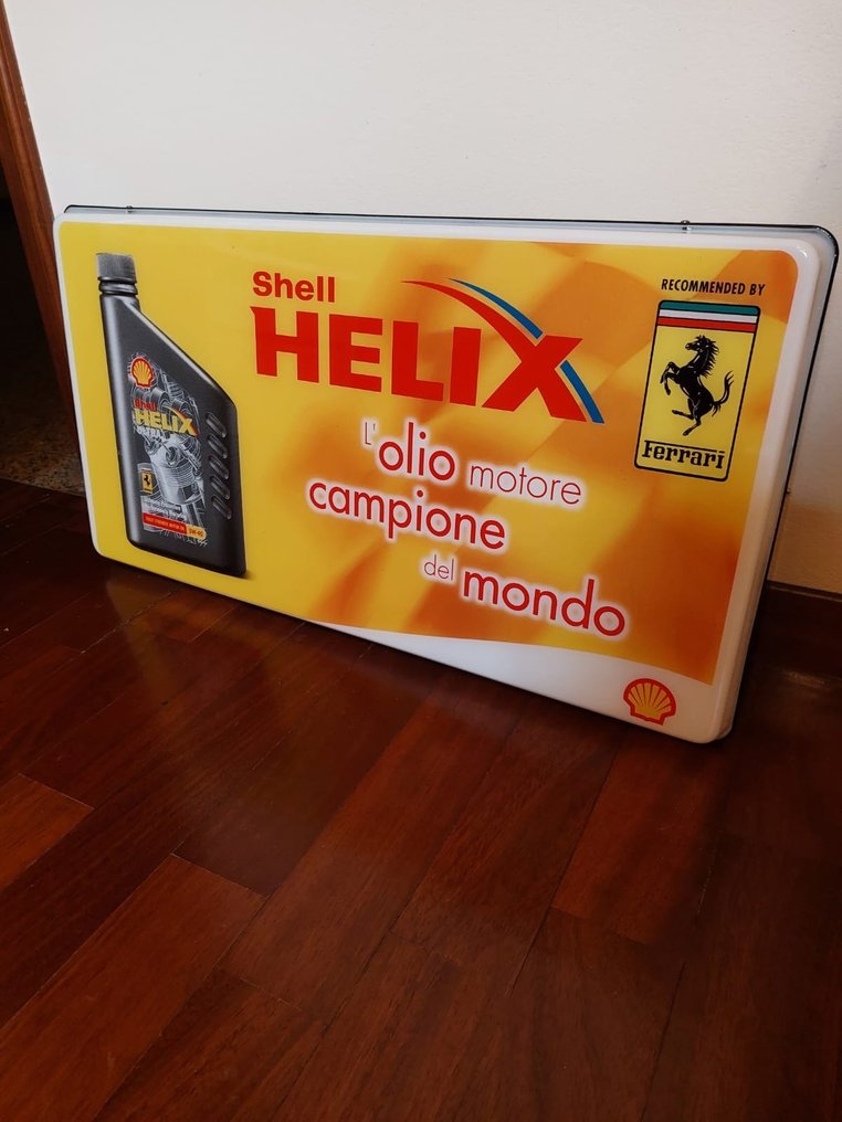 Νεον φωτεινή πινακίδα - Ferrari - Shell Helix - 90 #4.3