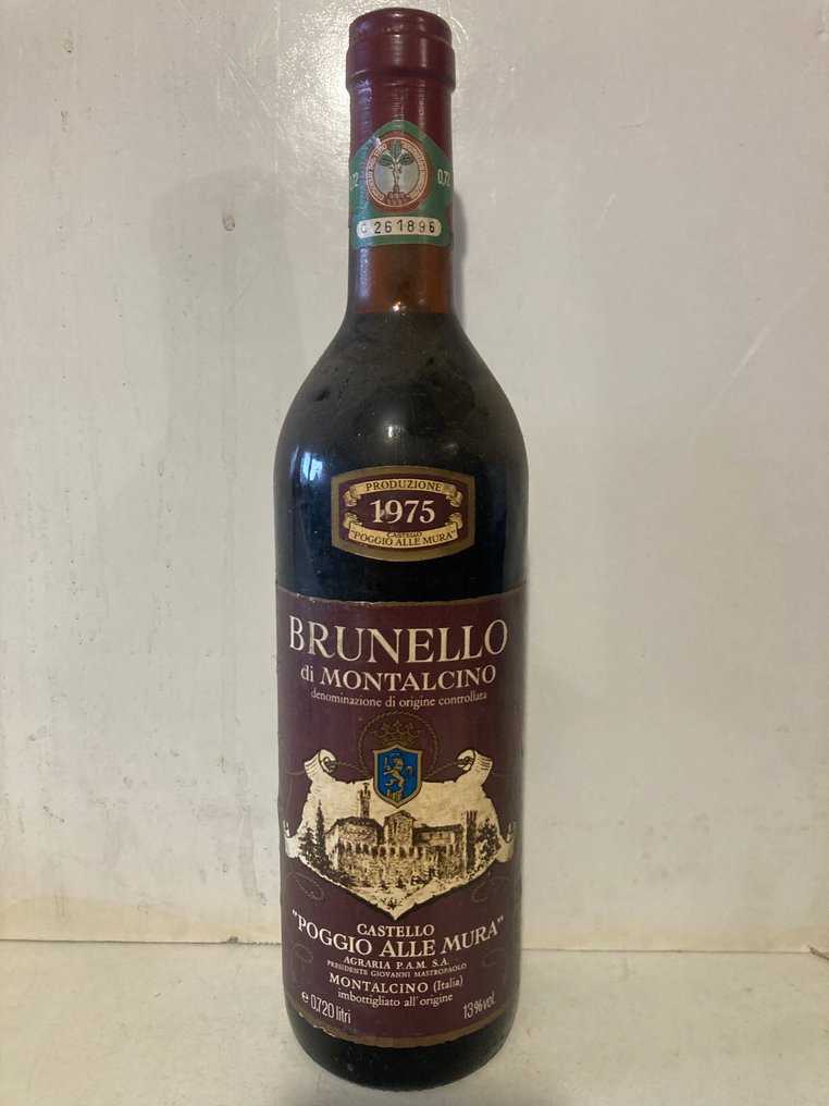 1972 , 1975 x2 & 1977 Poggio alle Mura - Brunello di Montalcino - 4 Bottiglie (0,75 L) #2.1