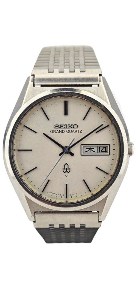Seiko - Grad Quartz Full Original 4843-8110 - Bez ceny minimalnej
 - 753393 - Mężczyzna - 1970-1979 #1.1