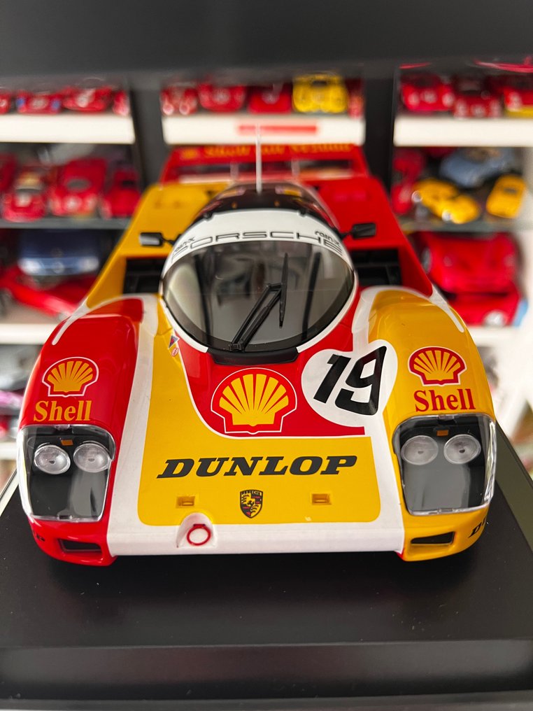 Norev 1:18 - Model car - Porsche 962C #19 - 6º 24h LeMans 1988 - Limited Edition 1000pcs #1.1