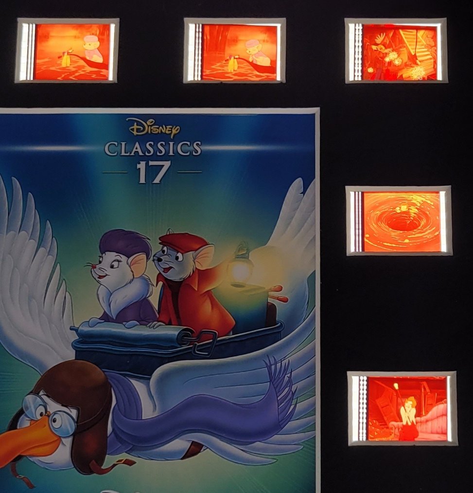 The Rescuers - Framed Film Cell Display with COA #2.1
