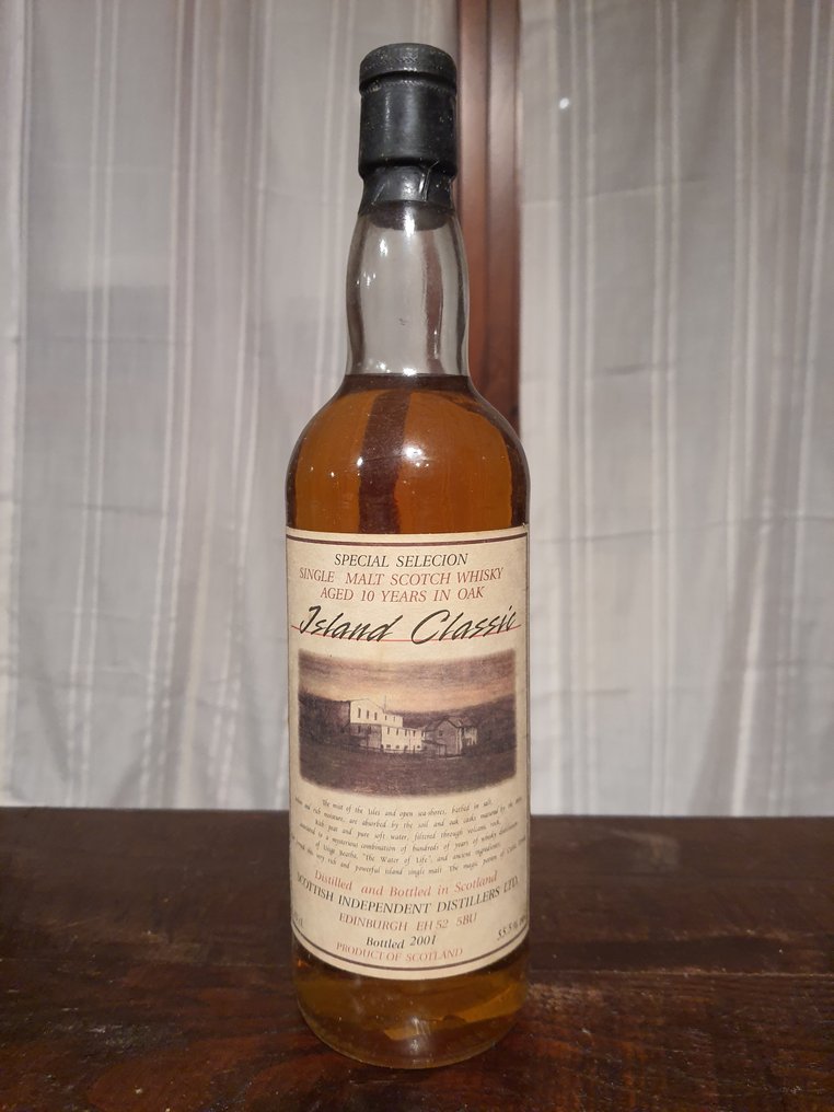 Island Classic 10 years old - Scottish Independent Distillers  - b. 2001  - 70 cl  #1.1