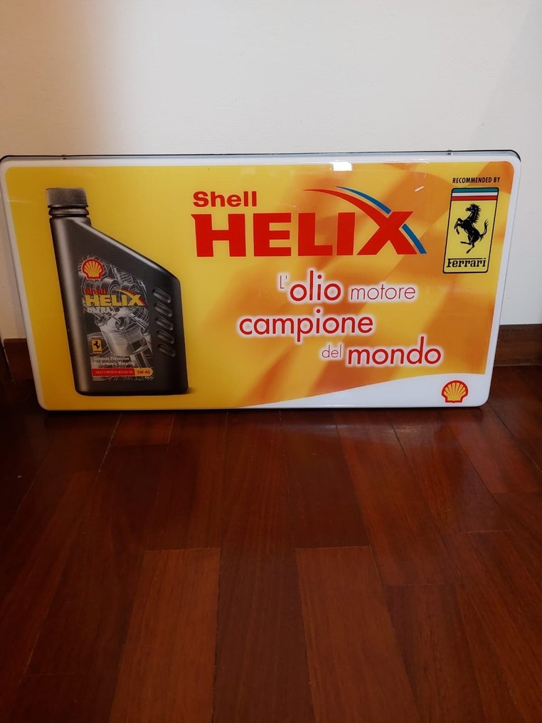 Νεον φωτεινή πινακίδα - Ferrari - Shell Helix - 90 #2.1